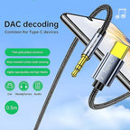 USB C to 3.5mm Audio Aux Jack Cable – USB‑C to Aux Adapter - Image 5