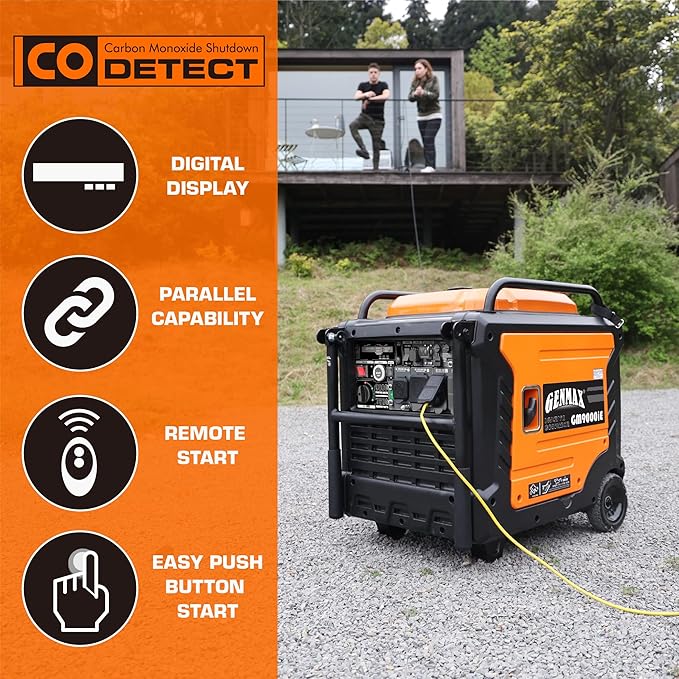 GENMAX Generator，EPA Compliant, Eco-Mode Feature, Ultra Lightweight - Image 3