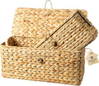 Wicker Cable Management Box by BINHYENHOME