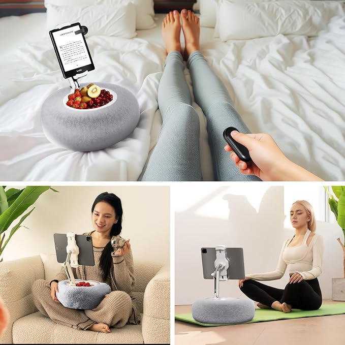 Tablet Pillow Stand for Reading, Adjustable Tablet Pillow Stand for Lap - Image 2