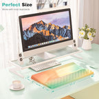 Ospelelf Ergonomic Keyboard Wrist Rest Pad Comfortable Keyboard Stand Riser - Image 6
