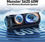Monster Bluetooth Speaker, Wireless Portable Outdoor Bluetooth Speakers - Image 2