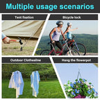 2 Pack Outdoor & Travel Security Cable - Image 7