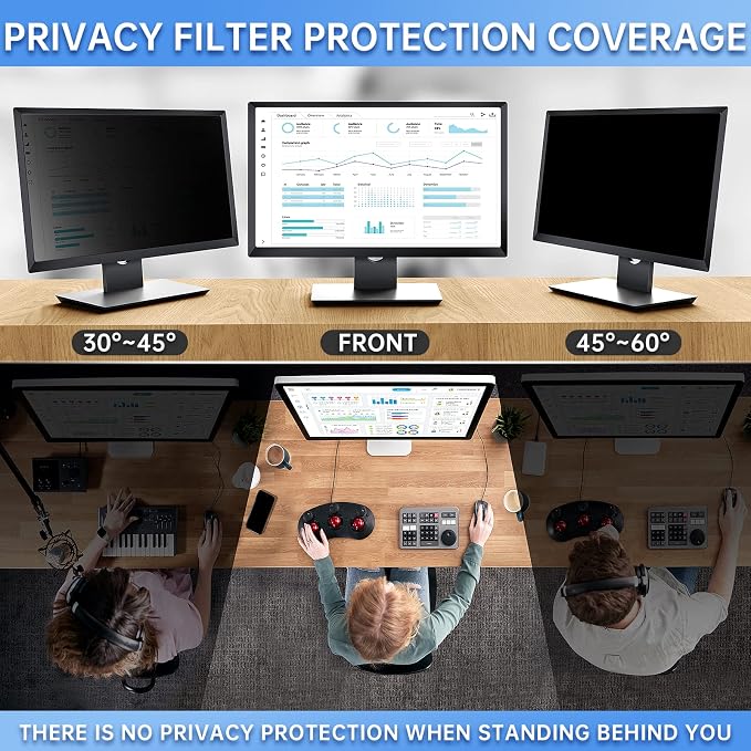 Privacy Screen Filter for 23 inch Widescreen Monitors - Image 3