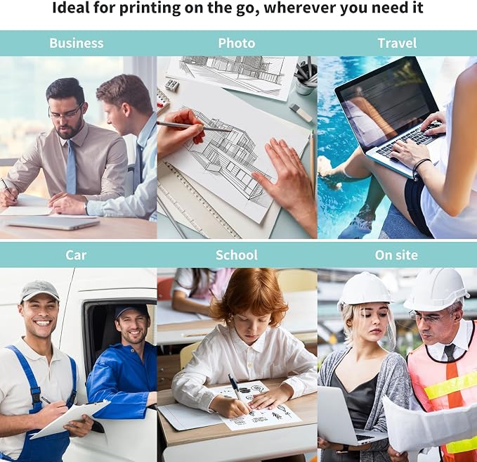 JADENS Portable Printers Wireless - Image 9