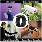 50FT USB 3.0 Active Extension Cable, USB Extension Cord A/M to A/F - Image 4