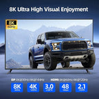KVM Switch 3 Monitors 3 Computers 8K@60Hz/4K@120Hz, HDMI DP KVM Switches - Image 4