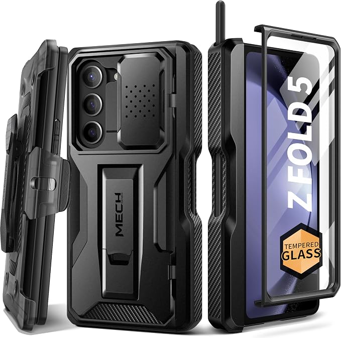 TONGATE for Z Fold 5 Case, Full-Body Military Drop Phone Case for Samsung by TONGATE
