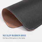 Brown Mouse Pad, 10.2 x 8.2Inch, Non-Slip Waterproof Rubber - Image 4