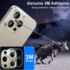 Esanik 2 Pack for iPhone 15 Pro/iPhone 15 Pro Max Camera Lens Protector - Image 5