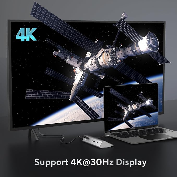 USB C Hub, 9-in-1 Laptop Docking Station - Image 9