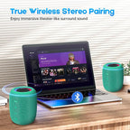 Portable Bluetooth Speaker, BT5.3 Wireless Speaker 20W Bass Diaphragms - Image 7