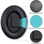 Ear Pads for Bose Quiet Comfort 35 Soft Protein Leather Replacement Earpads Ear - Image 4