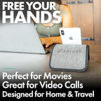 Folden Phone & Tablet Holder Stand 9x5” – Flexible Stand - Image 3