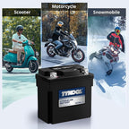 TYKOOL LFP9A-A, 3X Cranking Amps, LiFePO4 Lithium Motorcycle Battery, 12V 4AH - Image 4