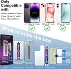 2 Pack Matte Screen Protector for iPhone 16 Plus and iPhone 15 Plus and iPhone - Image 2