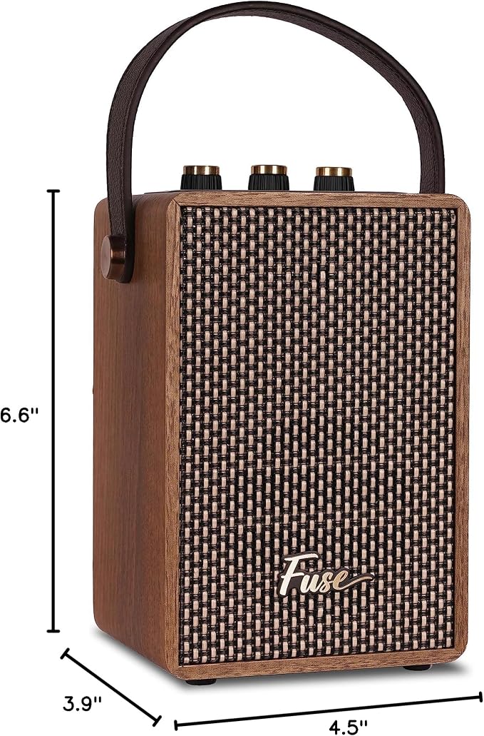 Fuse Andle Vintage Retro Bluetooth Speaker - Image 9