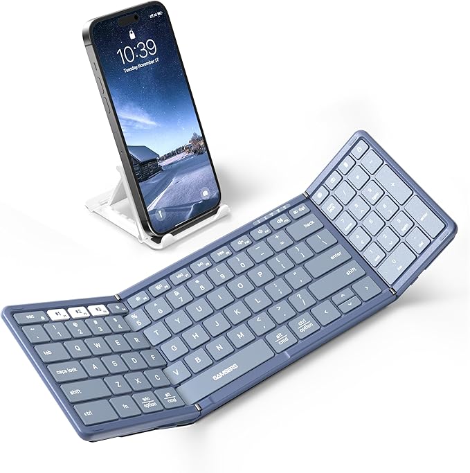 Samsers Foldable Bluetooth Keyboard by HOME