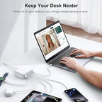 USB C Fast Charger, 150W 6 Port Desktop PD GaN Fast Charger Charging Station - Image 4