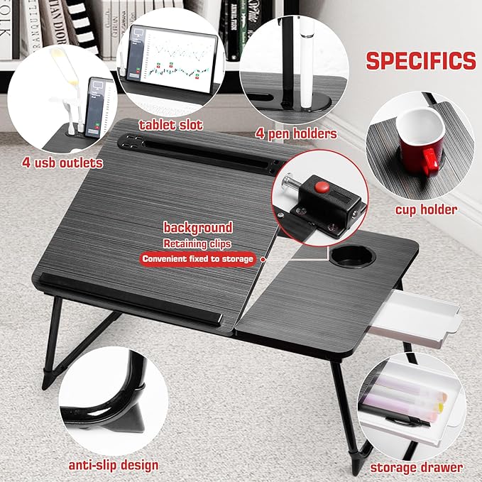 CloudTrip Plus XL Adjustable Laptop Desk - Image 4