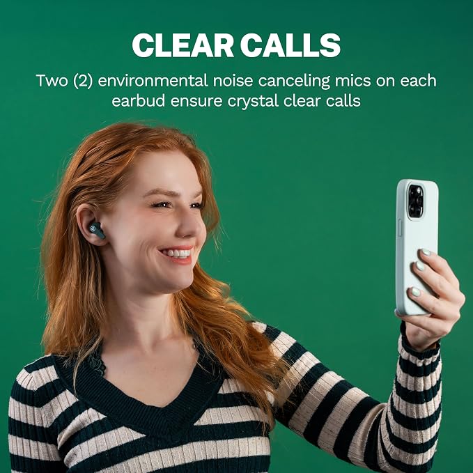 JLab Go Pods ANC True Wireless Bluetooth Earbuds & Charging Case, Hybrid Active - Image 7