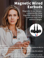 USB C Headphone for Samsung S26 S25 FE S24 A16 A17 Wired Earbuds Magnetic - Image 2