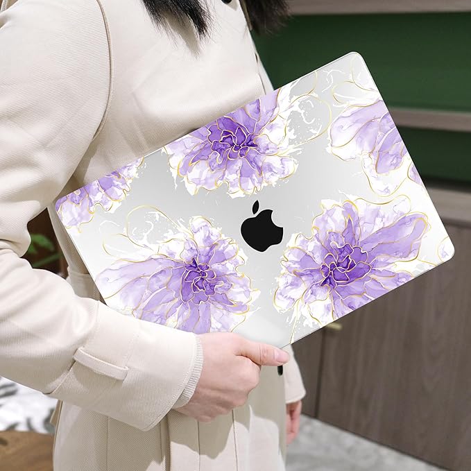 MEEgoodo Case for MacBook Air M4/M3/M2 13.6 inch 2025 2024 2022, Fit Model - Image 5
