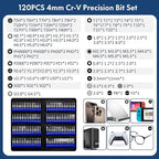 XOOL 200 in 1 Precision Screwdriver Kit, Electronics Repair Tool Magnetic - Image 3