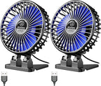 JZCreater USB Desk Fan, Mini Fan Portable, 3 Speeds Desktop Table Cooling Fans - Image 7