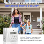 BN-LINK 7 Day Heavy Duty Digital Programmable Timer, Dual Outlet, - Image 8