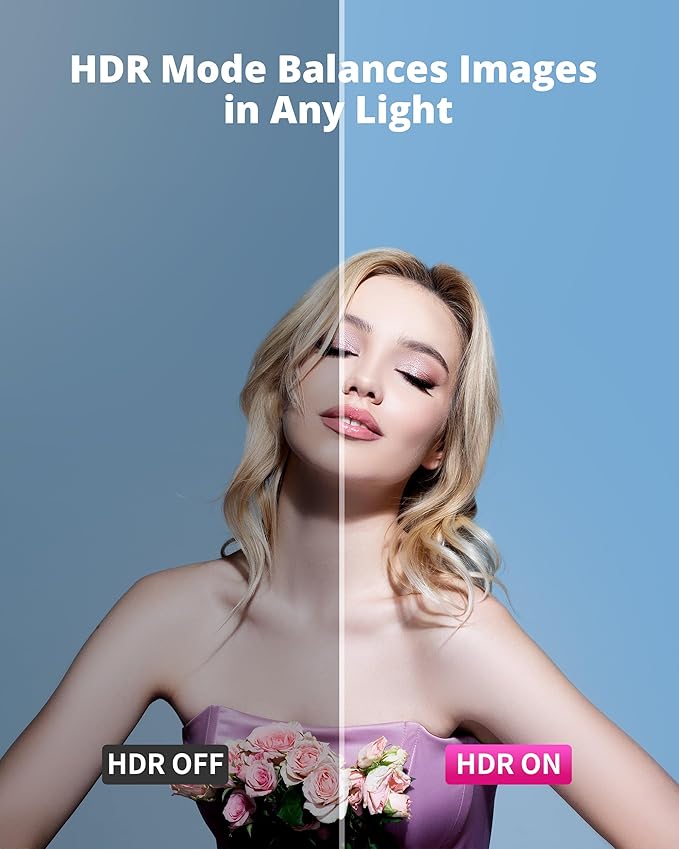 LOVENSE Webcam 2 4k for PC, Live Streaming Camera 1/2" Sensor True Focus Al - Image 3