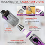 Car Vaccum Cleaner - 2 in 1 Handheld dustbuster - Image 3