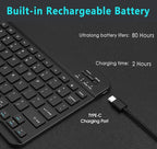 Keyboard Case for Samsung Galaxy Tab A9 Plus 5G 11 inch 2023, Magnetic - Image 4