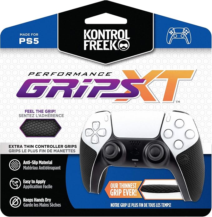 KontrolFreek Performance Grips for PlayStation 5 Controller) by KontrolFreek