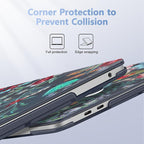 Case for MacBook Pro 13 inch with/Without Touch Bar, Hard Shell + Keyboard - Image 3