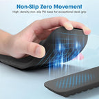 MEKASS Ergonomic Wrist Rest for Keyboard and Mouse, Soft Memory Foam Keyboard - Image 4