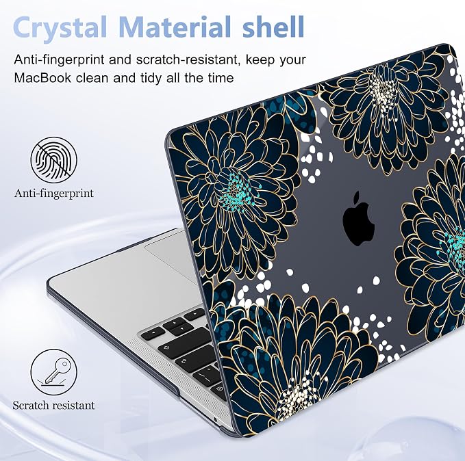 Case for MacBook Pro 13 inch with/Without Touch Bar, Hard Shell + Keyboard - Image 6
