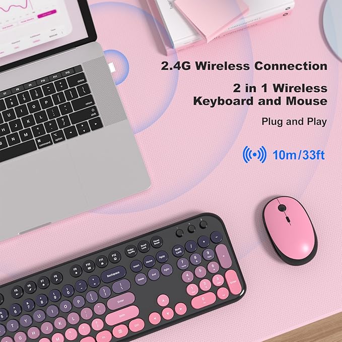 Wireless Keyboard Mouse Combo - Image 5