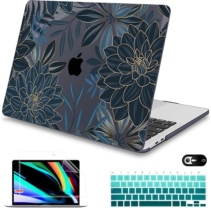 Mektron for MacBook Air 13 Case A1466/A1369, Snap-on Plastic Hard Shell Cover by Mektron