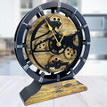 The Gears Clock Desk Clock 10 inches by THEGEARSCLOCK