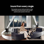 SAMSUNG Q990D 11.1.4ch Soundbar w/Wireless Dolby Atmos Audio, Rear Speaker - Image 6