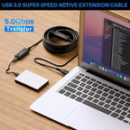 USB 3.0 Active Extension Cable 40 Feet, Long USB Type-A Male to Female Extender - Image 6
