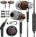 Symphonized Wired Earbuds with Microphone – 90% Noise Cancelling Ear buds with by Symphonized