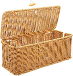Cable Management Box, Handmade Imitation Rattan Cord Cable Organizer, Cable by KANYO-AUTO