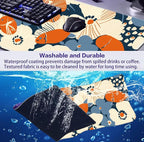 Cute Anime Flower Mouse Pad, Women's Office Desk Accessory Decoration, Expanded - Image 6