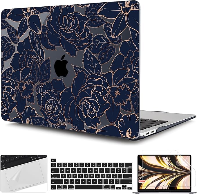 TWOLSKOO Compatible with MacBook Pro 13 inch Case 2023-2016 A2338 M2/M1 A2251 by TWOLSKOO