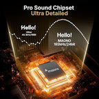 USB Microphone, MAONO 192KHZ/24Bit Plug & Play PC Computer Podcast Condenser - Image 3
