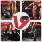 FitBeast Aluminum Exercise Handles & Lifting Straps Set - Image 6