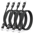 USB C to USB C Cable, 5A Fast Charging Nylon Braided USB-C to USB-C Phone by Avatcen
