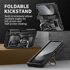 Tongate for Z Fold 6 Case with Ring Stand, Built-in S Pen Holder & HD Glass - Image 4